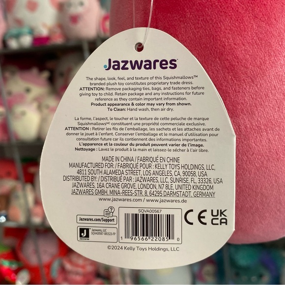 ๐ Mont the Monster 8โ Valentines Squishmallows 2024 - Picture 5 of 5